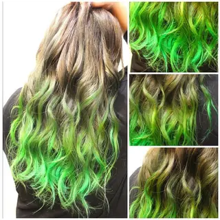 ロング カラー ヘアアレンジ Shelltie Fiel (シェルティフィエル)所属・次世代シールエクステ 錦糸町 小泉 朋之のヘアスタイル