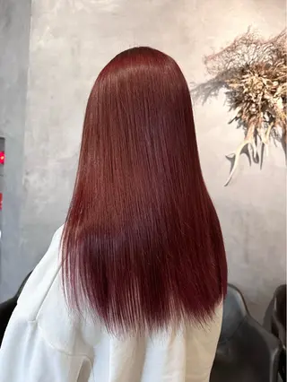 ロング カラー 福崎 真奈のヘアスタイル