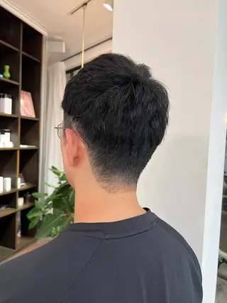 ショート デザインカット 加藤園のヘアスタイル