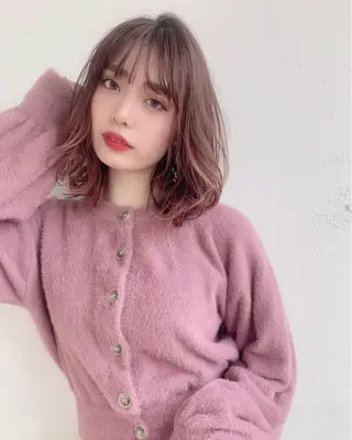 ミディアム 中園 祥吾のヘアスタイル