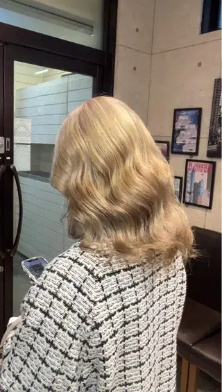 セミロング カラー 🌀メンズパーマ🌀 中島 日菜のヘアスタイル