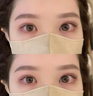 マツエク・マツパ BLUE EYES Yukinoのマツエク・マツパデザイン