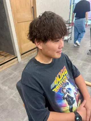 パーマ メンズ 男の理想を叶える🔥 メンズパーマ特化｜関のヘアスタイル