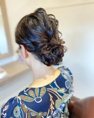 ロング カラー 荒木 ひろかのヘアスタイル