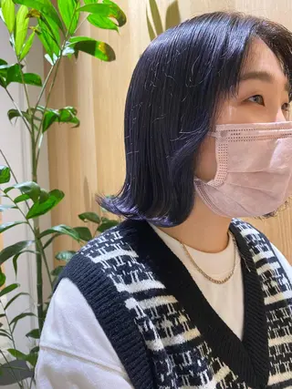 ショート カラー ハイトーンカラー ⭐️NAZUNAのヘアスタイル