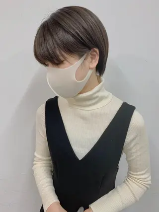 ショート 韓国風/髪質改善 赤み消し✨junkiのヘアスタイル