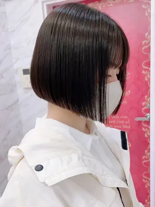 ショート R'eel所属・ボブ／髪質改善 ／銀座のヘアスタイル