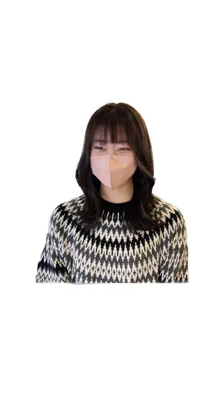 セミロング カラー ナチュラル＆ラフヘア 松尾 凌のヘアスタイル