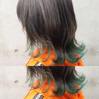 ミディアム カラー ヘアアレンジ ALLY（アリー）所属・ミニモお気に入り数 No.1宍戸雄弥のヘアスタイル