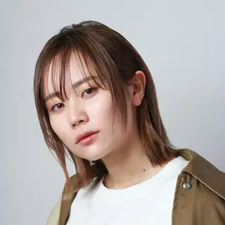 ミディアム モリオフロムロンドン原宿本店所属・ショート/ボブ/ハイ トーン/Nanahaのヘアスタイル