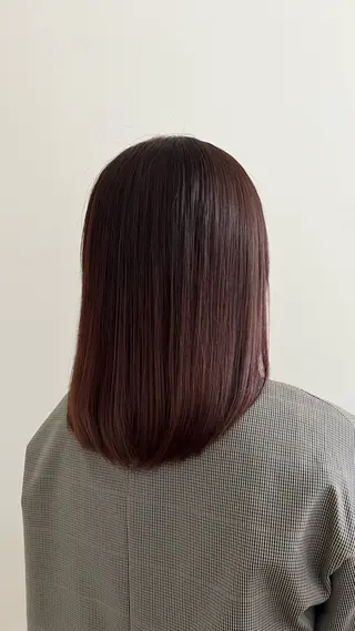 ミディアム カラー メンズパーマ/ メッシュ📍ユリのヘアスタイル