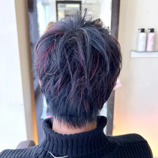 カラー メンズ アグヘアーシータ所属・🤩メンズカット/ パーマ山本🤩のヘアスタイル