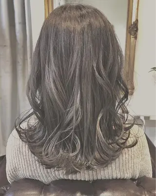 セミロング 🇰🇷jisoo -ジス-🇰🇷のヘアスタイル