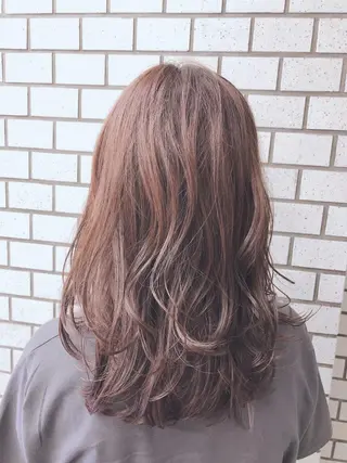 セミロング パーマ hair &eye LAWE.店長のヘアスタイル