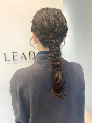 ヘアアレンジ ヘアセット/金山 佐野 妃都美のヘアスタイル