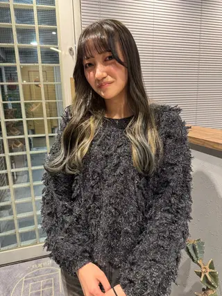 ロング カラー 画 kirikaのヘアスタイル