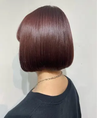 ショート カラー 🎀Maho🎀ボブ × 透明感カラーのヘアスタイル