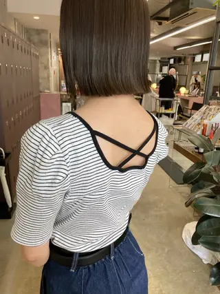 ミディアム カラー 小木曽智美 /ボブ/ショートのヘアスタイル