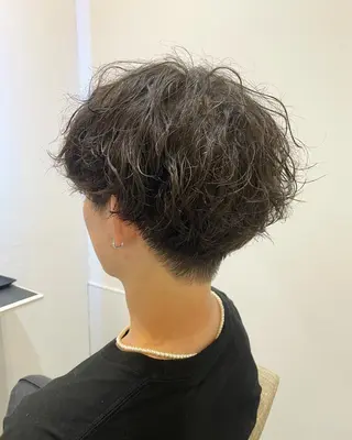 パーマ メンズ ママ美容師 🌿まなべさとみ🌿のヘアスタイル
