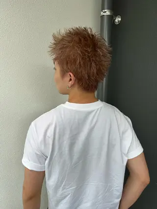 ショート カラー メンズ 木下 健心のヘアスタイル