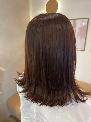 カラー 暖色/ミルクティー/ レイヤー/yuriaのヘアスタイル