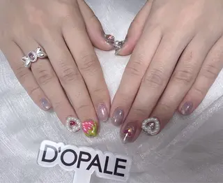 ネイル D‘OPALEサロン所属・トパサロン 上野kkのネイルデザイン