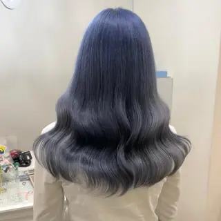 ロング カラー MOE🐈‍⬛🎀 エクステ/ワンホンのヘアスタイル