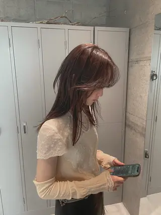 ロング カラー 艶髪推し🌿🫧 yukakoのヘアスタイル
