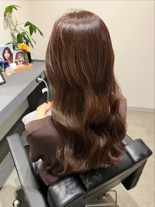 ロング 堀越 エリのヘアスタイル