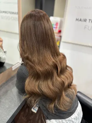 ロング カラー エクステ💖艶カラー ,ハイトーン/あいかのヘアスタイル