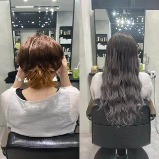 ロング カラー ヘアアレンジ ar+ ❤︎ maiのヘアスタイル