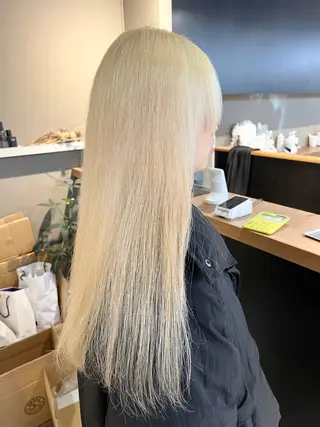 ロング カラー daiki 原宿のヘアスタイル