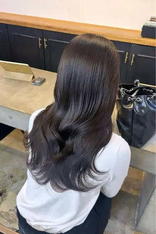 ロング 💎韓国Style透 明感カラー💜あかねのヘアスタイル
