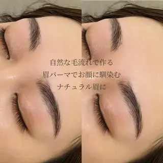 アイブロウ ラッシュリフト高評価 /HITOMIのマツエク・マツパデザイン