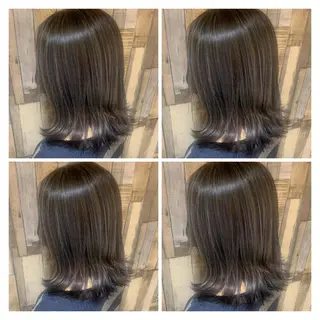 カラー 髪質改善艶髪 ℍ𝔸ℝ𝕌𝕂𝔸のヘアスタイル