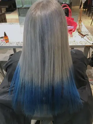 ロング カラー 代表 中島貴志のヘアスタイル