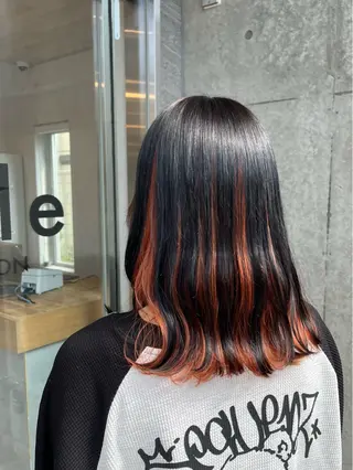 ミディアム カラー mio/⭐︎ ブリーチ指名No.1のヘアスタイル