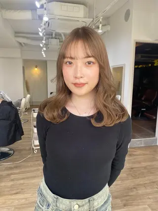カラー 🌷柔らかクリーミー 🤍kirari🌷のヘアスタイル