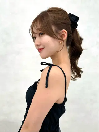 セミロング 顔周り🇰🇷韓国 レイヤー/いづみ💞のヘアスタイル