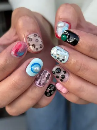 ネイル nuu  栄所属・早川 里奈のネイルデザイン