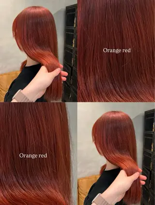 ロング カラー おぐり ゆづきのヘアスタイル