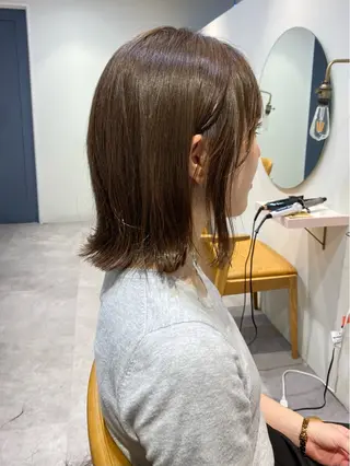 ミディアム カラー 当日予約大歓迎💗 依田瑞希のヘアスタイル
