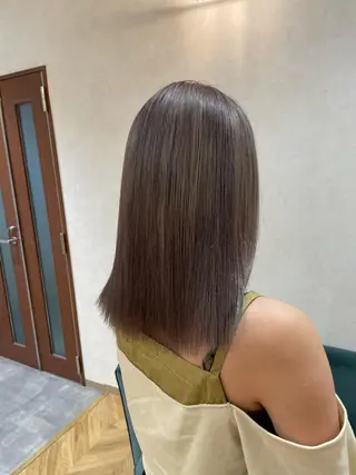 ミディアム カラー Lond  mare 🦋ayana🦋のヘアスタイル