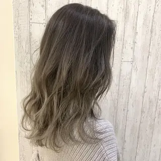 ロング 本町/新町/心斎橋 透明感カラーSANCのヘアスタイル