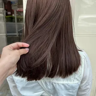 セミロング カラー 高橋 みく/ minim 暖色のヘアスタイル