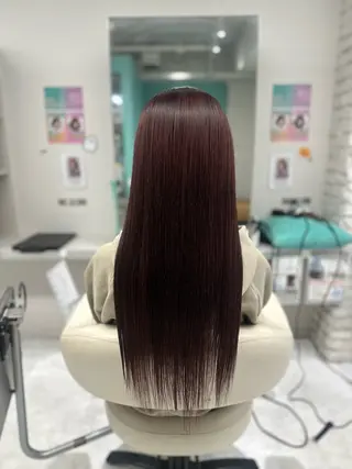 ロング カラー LeeHorie miuのヘアスタイル