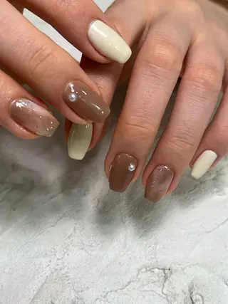 ネイル サニーヒルズ藤沢 水口のネイルデザイン