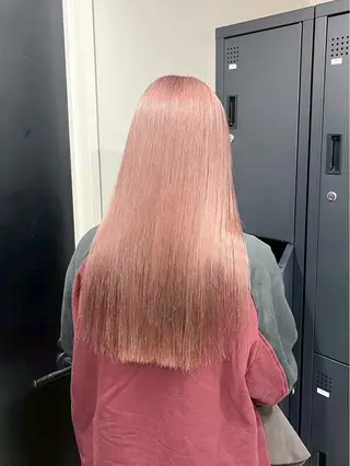 ロング カラー なな ハイトーン/艶髪✨️のヘアスタイル