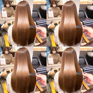 ロング layercut✂️ 韓国ヘア/髪質改善のヘアスタイル