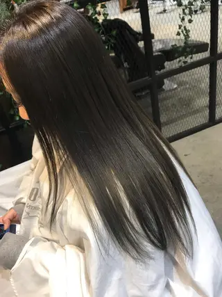 ロング カラー パーマ ヘアアレンジ メンズ キッズ Forest. -髪質改善-のヘアスタイル